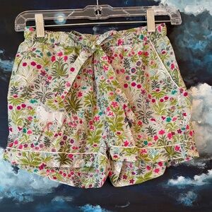 NWT Unicorn’s Garden Silver Shorts Printfresh